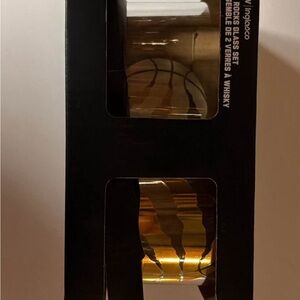 Gold Whiskey Glass Set